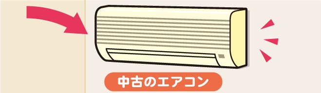 甲府市エアコン取り付け